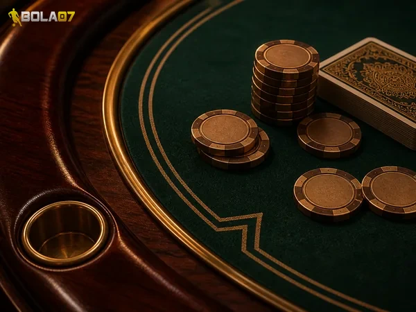 Menu utama Bola07 untuk menjelajahi berbagai layanan